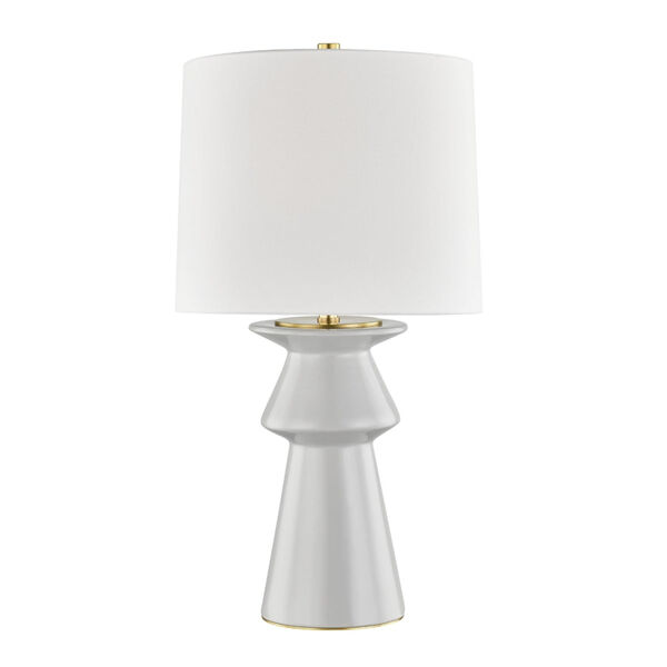 Amagansett Gray One-Light Accent Table Lamp, image 1