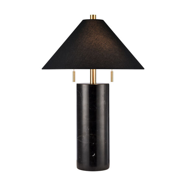 Blythe Black Two-Light Table Lamp, image 1
