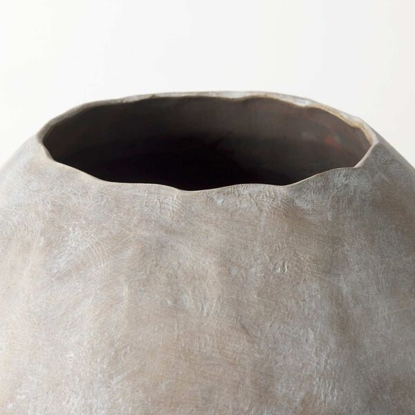 Gobi Tan Ceramic Oval Vase, image 4