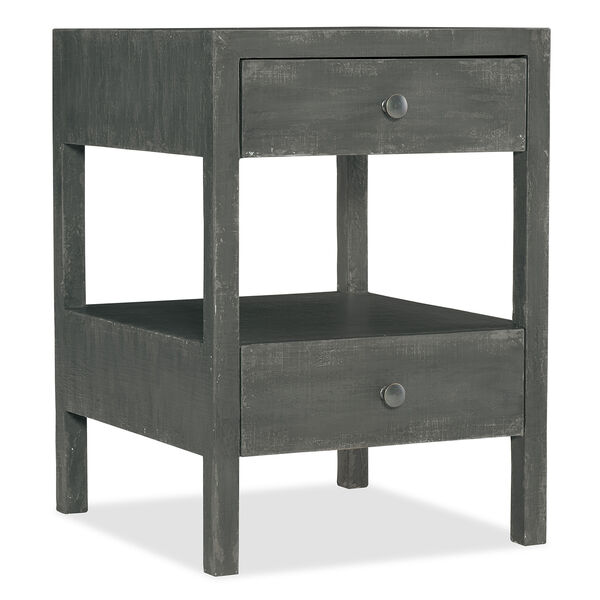 Boheme Blue Brussels Two-Drawer Nightstand, image 1