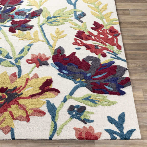 Botanical Multi-Color Rectangle 8 Ft. x 10 Ft. Rugs, image 3