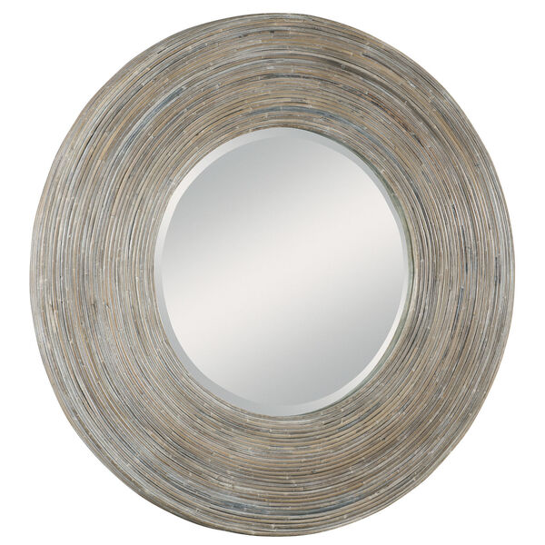 Vortex White Washed Round Wall Mirror, image 3