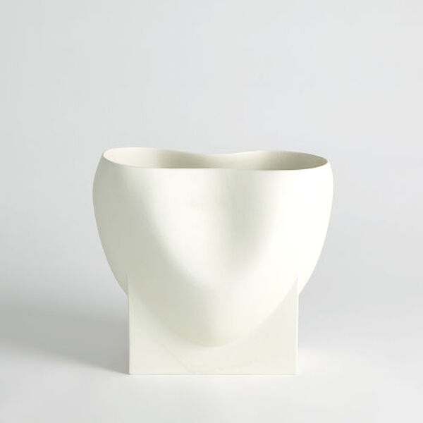 Orpheus Ivory Low Clay Baked Bowl, image 1