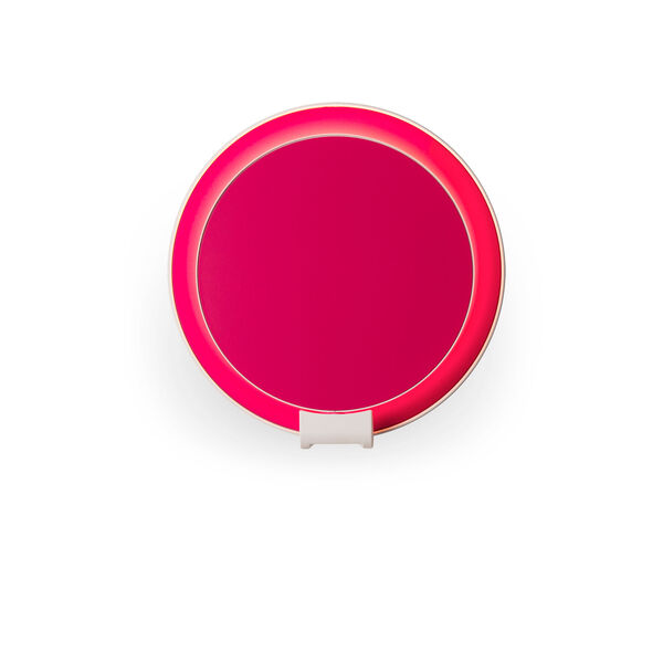 Gravy Matte Hot Pink Plug-In LED Wall Sconce, image 2