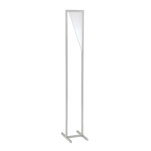 Voxx Silver 58-Inch Integrated LED Floor Lamp, image 1