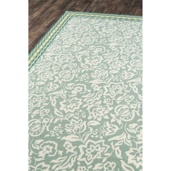 Under A Loggia Green Rectangular: 3 Ft. 9 In. x 5 Ft. 9 In. Rug, image 3