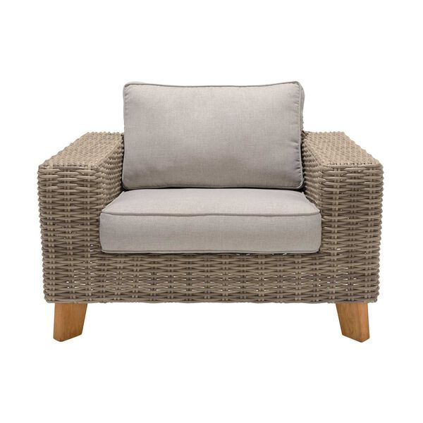 Bahamas Natural Taupe Outdoor Lounge Chair, image 1