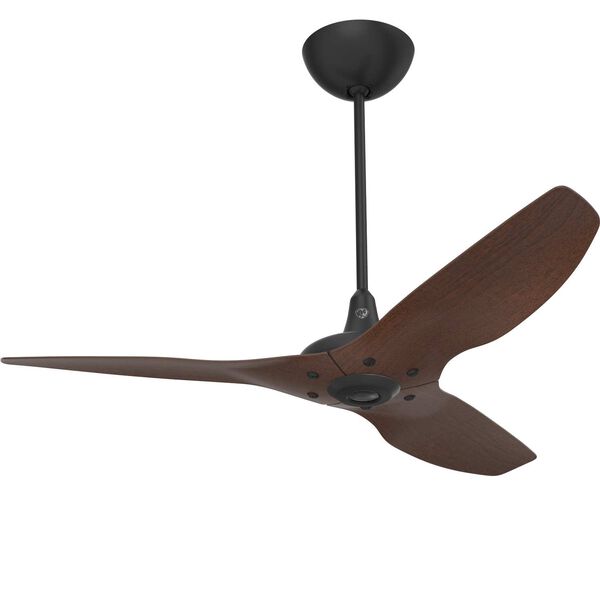 Haiku Black 52-Inch Universal Mount Outdoor Ceiling Fan with Cocoa Aluminum Airfoils and 12-Inch Downrod, image 1