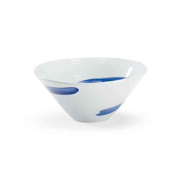 Essex Cobalt Blue and White Decorative Bowl, image 1