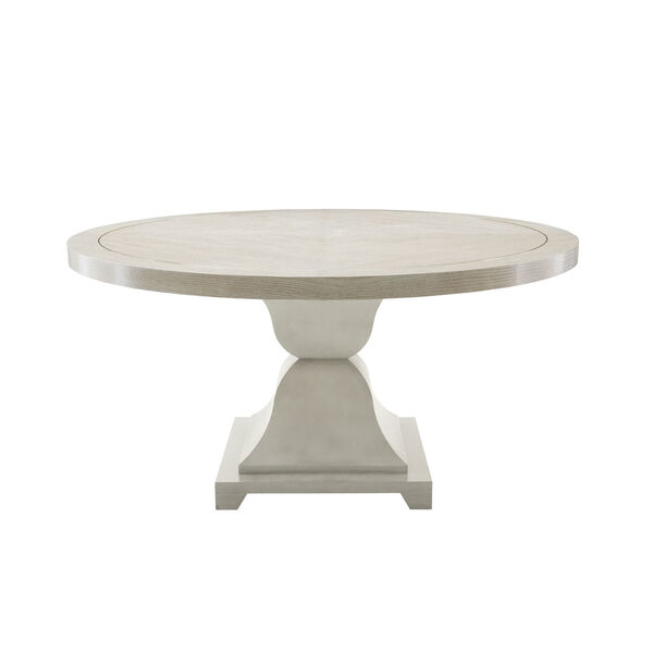 Criteria Heather Gray Ash Solids, Ash Veneers and Stainless Steel 60-Inch Dining Table, image 2