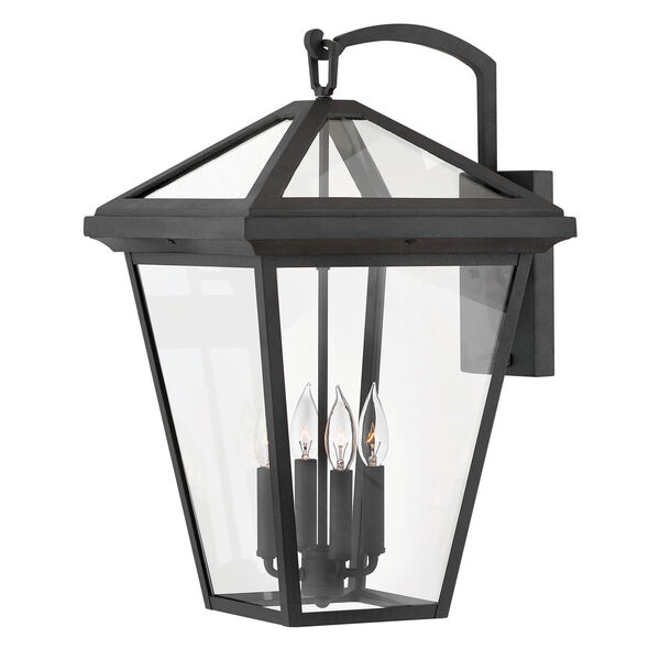 Alford Place Museum Black Four-Light Outdoor Extra Large Wall Mount, image 1