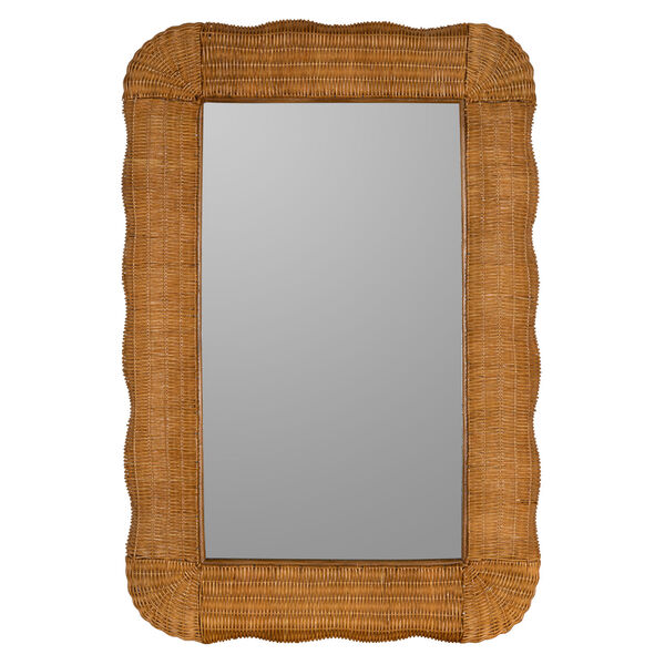 Auden Natural Rattan 41 x 29-Inch Wall Mirror, image 2
