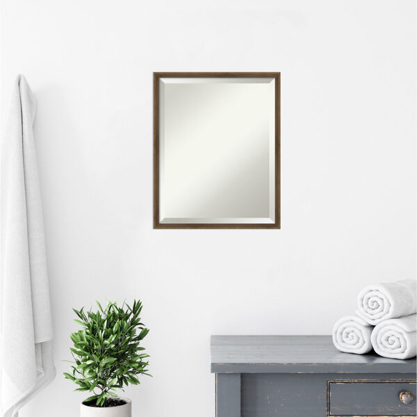 Lucie Bronze 17W X 21H-Inch Bathroom Vanity Wall Mirror, image 6