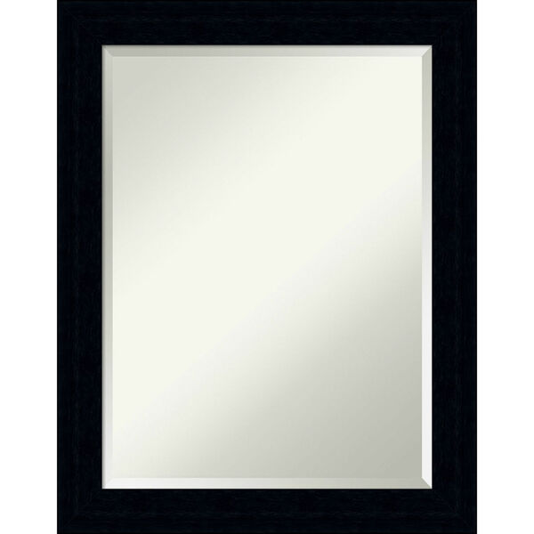 Tribeca Black 22W X 28H-Inch Bathroom Vanity Wall Mirror, image 1
