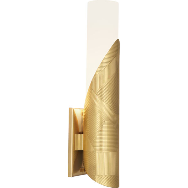 Michael Berman Brut Modern Brass One-Light Wall Sconce, image 2