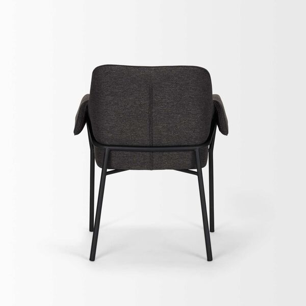 Brently Gray Fabric Dining Chair, image 4