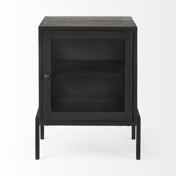 Arelius Brown and Black End Table, image 2