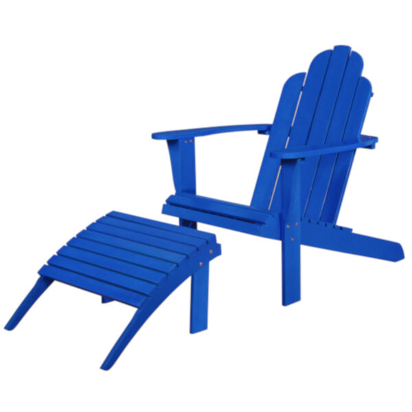 Kennedy Blue Adirondack Chair, image 6