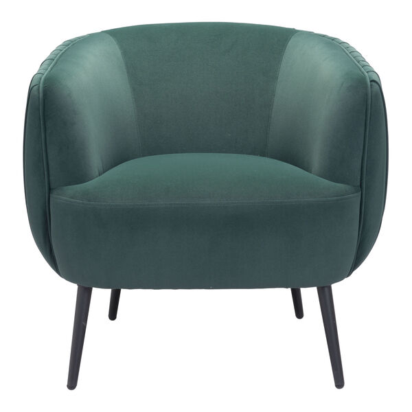 Karan Green and Black Accent Chair, image 4