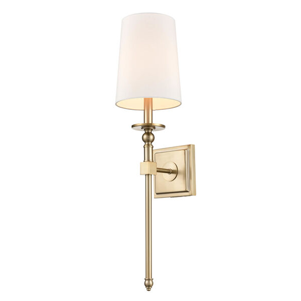 Modern Gold 26-Inch One-Light Wall Sconce, image 1