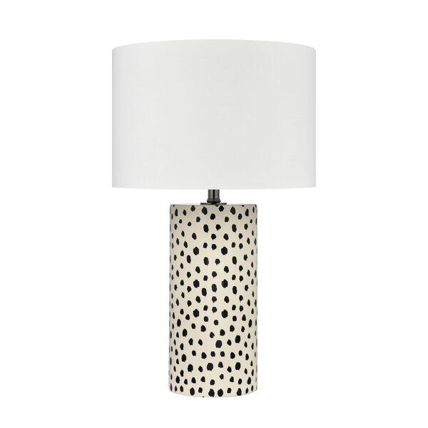Signe Cream and Gold One-Light Table Lamp, image 2
