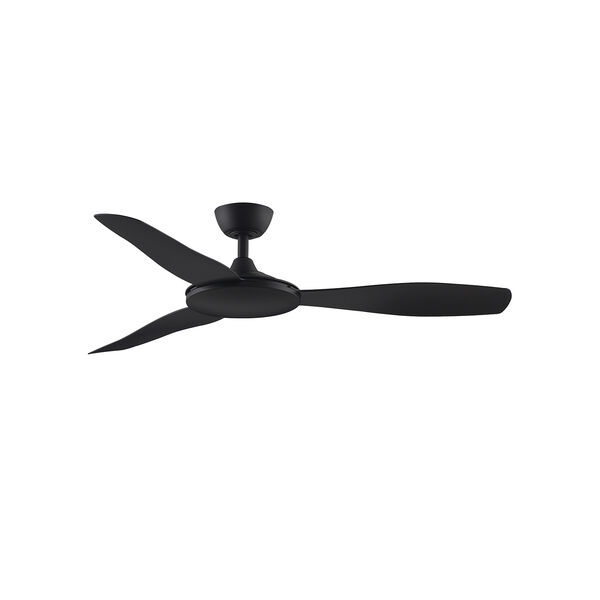 GlideAire Black Ceiling Fan, image 1