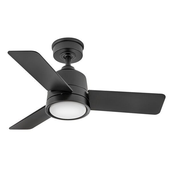 Chet Matte Black 36-Inch LED Ceiling Fan, image 3
