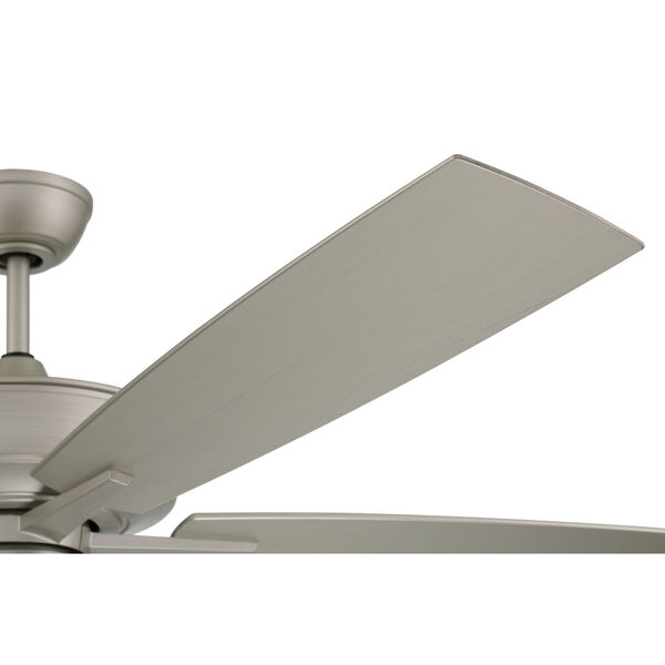 Super Pro Painted Nickel 60-Inch Ceiling Fan, image 5