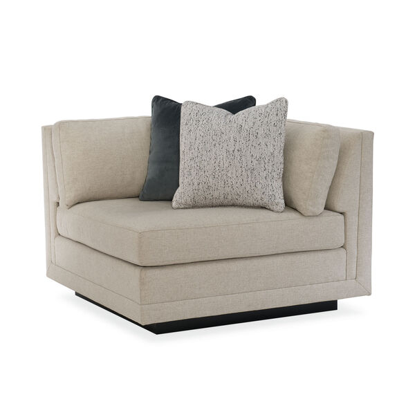 Modern Fusion Beige Corner Sofa, image 1