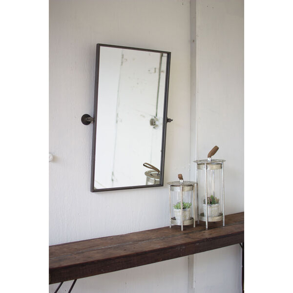 Adjustable Metal Wall Mirror, image 1
