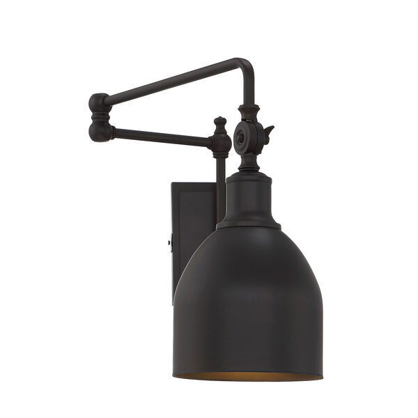 River Station Oil Rubbed Bronze One-Light Wall Sconce, image 1