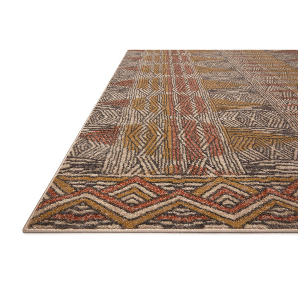 Chalos Natural and Sunset 4 Ft. x 6 Ft. Area Rug, image 2