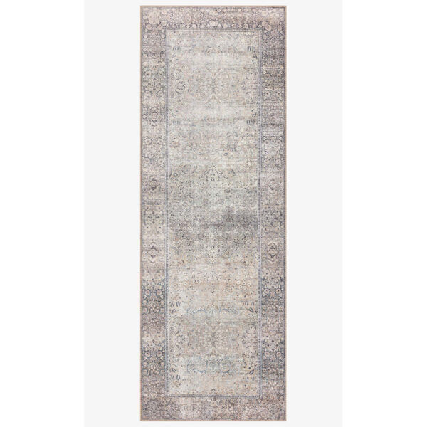 Wynter Silver and Charcoal Rectangular: 2 Ft. 6 In. x 12 Ft. Area Rug, image 3