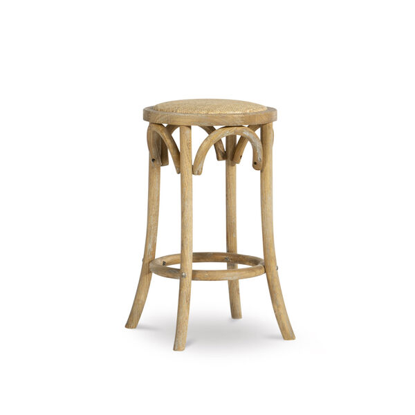Harper Rattan Seat Backless Counter Stool, image 1