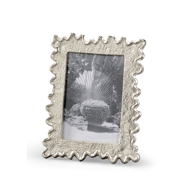 Silver  5 x  Squiggle Photo Frame, image 1
