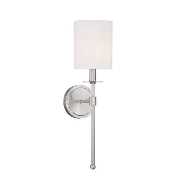 Lyndale Brushed Nickel One-Light Wall Sconce, image 1
