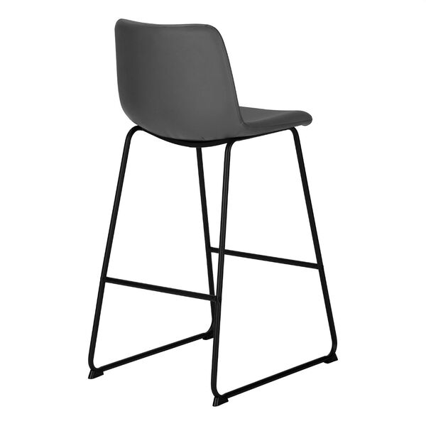Grey and Black Standing Desk Office Chair, image 5