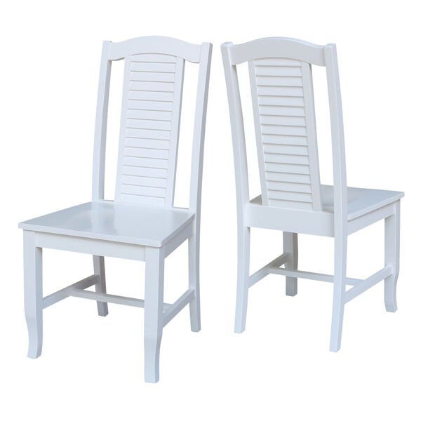 Seaside White Chair, Set of Two, image 5