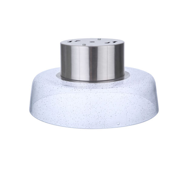 Centric Brushed Polished Nickel 14-Inch LED Flushmount, image 3