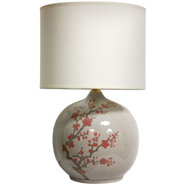 Oriental Furniture 20 Cherry Blossom Vase Lamp LMP-JCO-X6019 