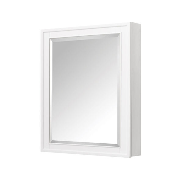 Madison White 28-Inch Mirror Cabinet, image 2