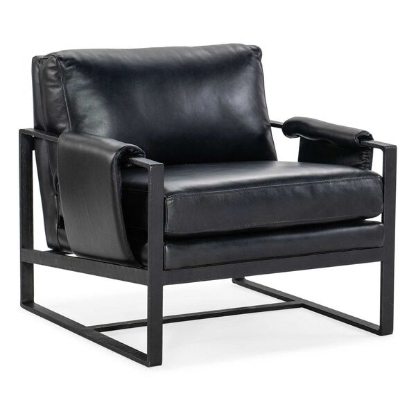 CC Black Riviera Metal Frame Chair, image 1