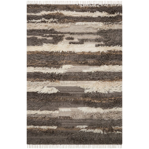 Crafted by Loloi Abbot Natural Multicolor Rectangle: 3 Ft. 6 In. x 5 Ft. 6 In. Rug, image 1