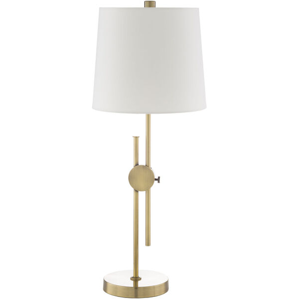 Jace Brass One-Light Table Lamp, image 1