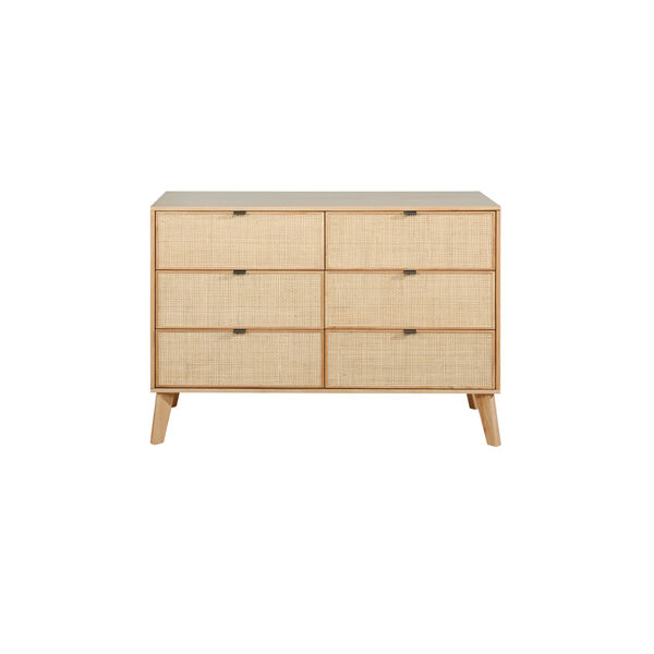 Ivy Natural Dresser with Six Drawer, image 3