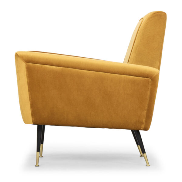 Victor Mustard Occasional Chair, image 3