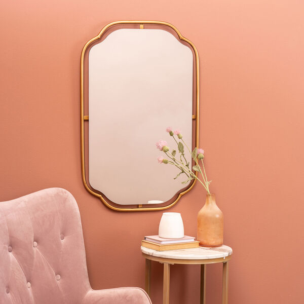 Sebastian Gold 34-Inch Wall Mirror, image 1