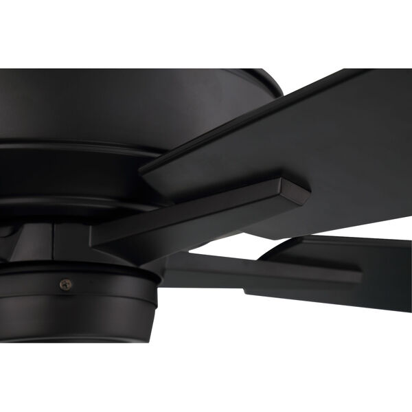 Super Pro Flat Black 60-Inch Ceiling Fan, image 6