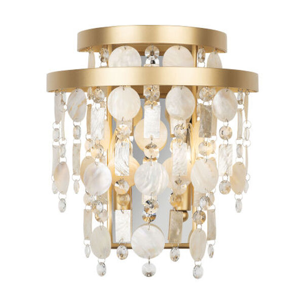 Kalani French Gold Two-Light Wall Sconce, image 2