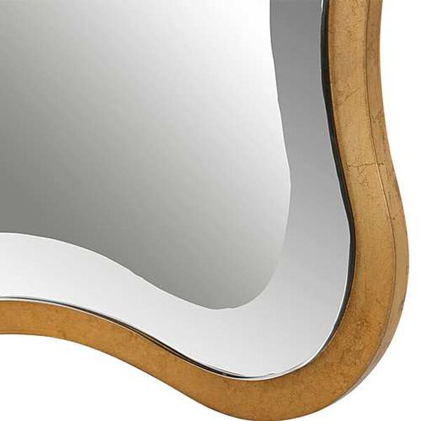 Aneta Gold Scalloped 24 x 36-Inch Wall Mirror, image 5